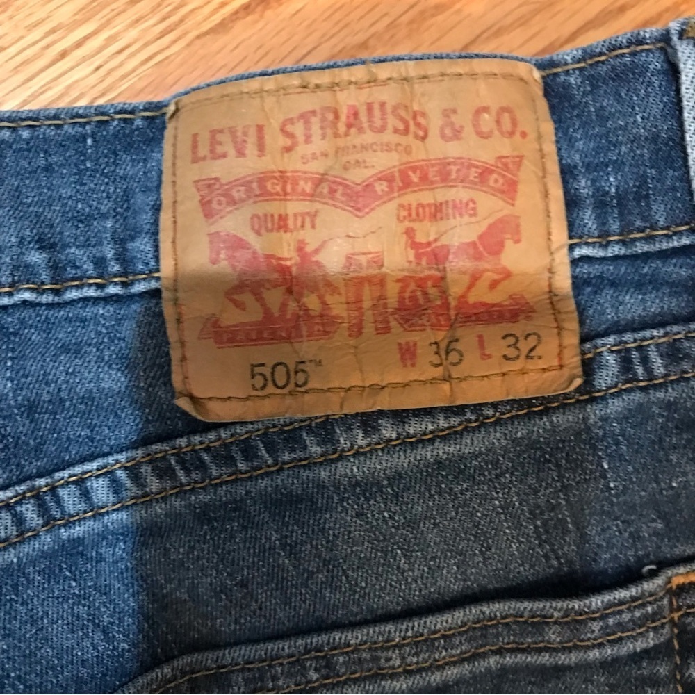 👖Levi’s 505 Regular Fit Jeans - Picture 7 of 10